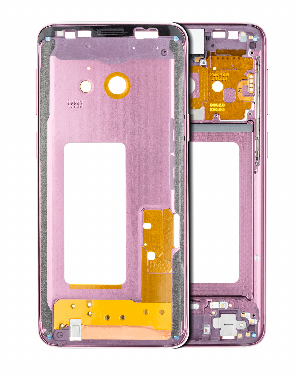 Mid-Frame Housing For Samsung Galaxy S9 (With SmallParts) (Lilac Purple Frame)
