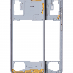 Mid-Frame Housing For Samsung Galaxy A71 (A715 / 2020) (Aftermarket Plus) (Prism Crush Silver)