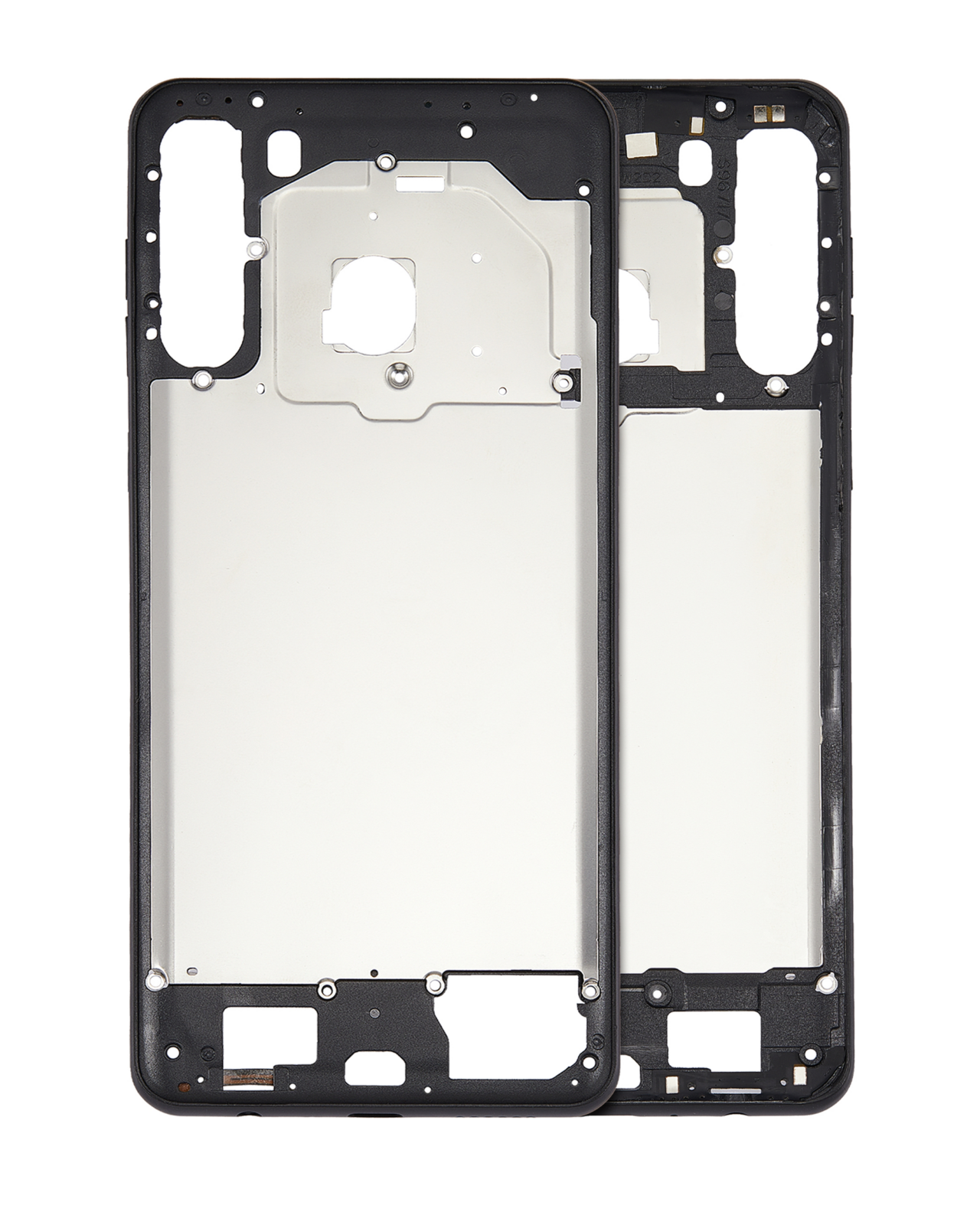 Mid-Frame Housing For Samsung Galaxy A21 (A215 / 2020) (Black)