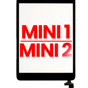 Digitizer With IC Chip & Home Button Pre-Installed For iPad Mini 1 / iPad Mini 2 (Aftermarket Plus) (Black)
