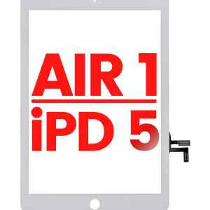 Digitizer For iPad Air 1 / iPad 5 (2017) (No Home Button Installed) (Aftermarket Plus) (White)