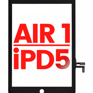 Digitizer For iPad Air 1 / iPad 5 (2017) (No Home Button Installed) (Aftermarket Plus) (Black)