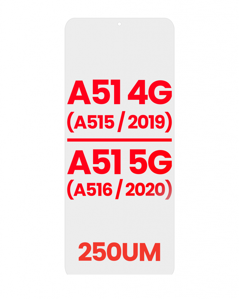 OCA For Samsung Galaxy A51 4G (A515 / 2019) / A51 5G (A516 / 2020) (10 Pack) (250um)