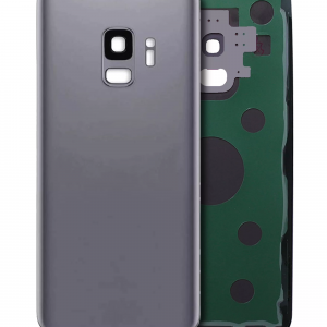 Back Cover Glass With Camera Lens For Samsung Galaxy S9 (Service Pack) (Midnight Black)