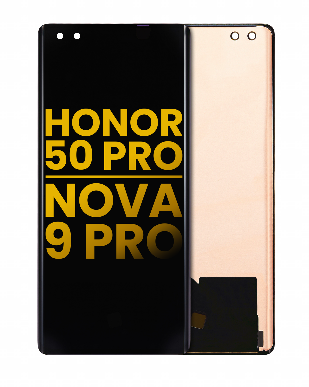 OLED Assembly Without Frame For Honor 50 Pro / Huawei Nova 9 Pro (Refurbished) (All Colors)