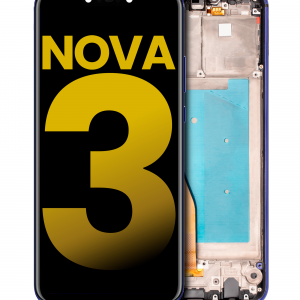 LCD Assembly With Frame For Huawei Nova 3 (Refurbished) (Iris Purple)