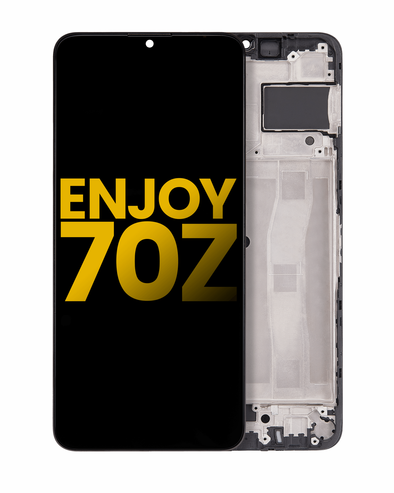 LCD Assembly With Frame For Huawei Enjoy 70Z (Refurbished) (All Colors)
