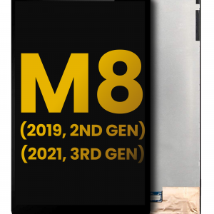 LCD Assembly Without Frame For Lenovo Tab M8 (2nd Gen / 3rd Gen) (Refurbished) (Black)