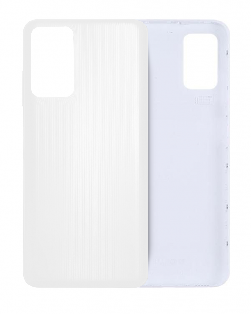 Back Cover Glass For Samsung Galaxy A03s (A037M / 2021) (Service Pack) (White)