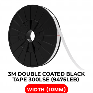 Double-Sided High Strength Polyester Tape 300LSE (10MM x 25M) (3M Model # 9475LEB)