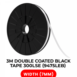 Double-Sided High Strength Polyester Tape 300LSE (7MM x 25M) (3M Model # 9475LEB)