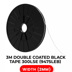 Double-Sided High Strength Polyester Tape 300LSE (2MM x 25M) (3M Model # 9475LEB)