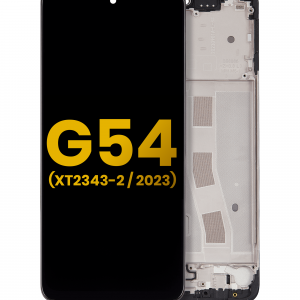 LCD Assembly With Frame For Moto G54 (XT2343 / 2023) (Refurbished) (All Colors)