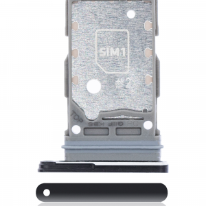Dual Sim Card Tray For Samsung Galaxy S21 (Black)