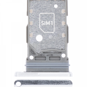 Dual Sim Card Tray For Samsung Galaxy S21 5G (Phantom White)