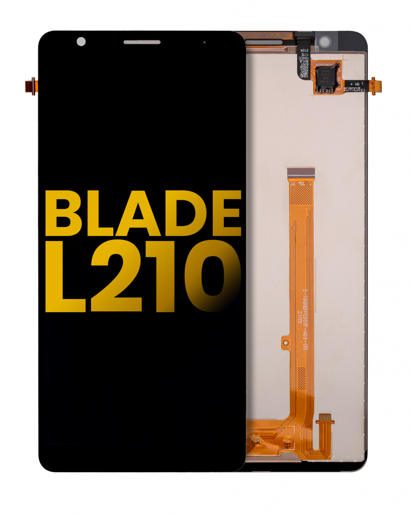 LCD Assembly Without Frame For ZTE Blade (L210) (Refurbished) (Black)