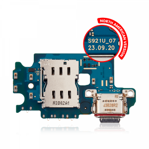 Charging Port Board With Sim Card Reader For Samsung Galaxy S24 5G (S921U) (US Version) (Premium)