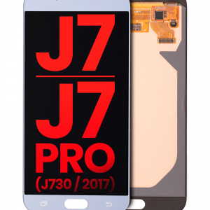 OLED Assembly Without Frame For Samsung Galaxy J7 / J7 Pro (J730 / 2017) (Aftermarket Plus) (Blue / Gray)