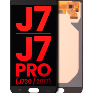 OLED Assembly Without Frame For Samsung Galaxy J7 / J7 Pro (J730 / 2017) (Aftermarket Plus) (Black)