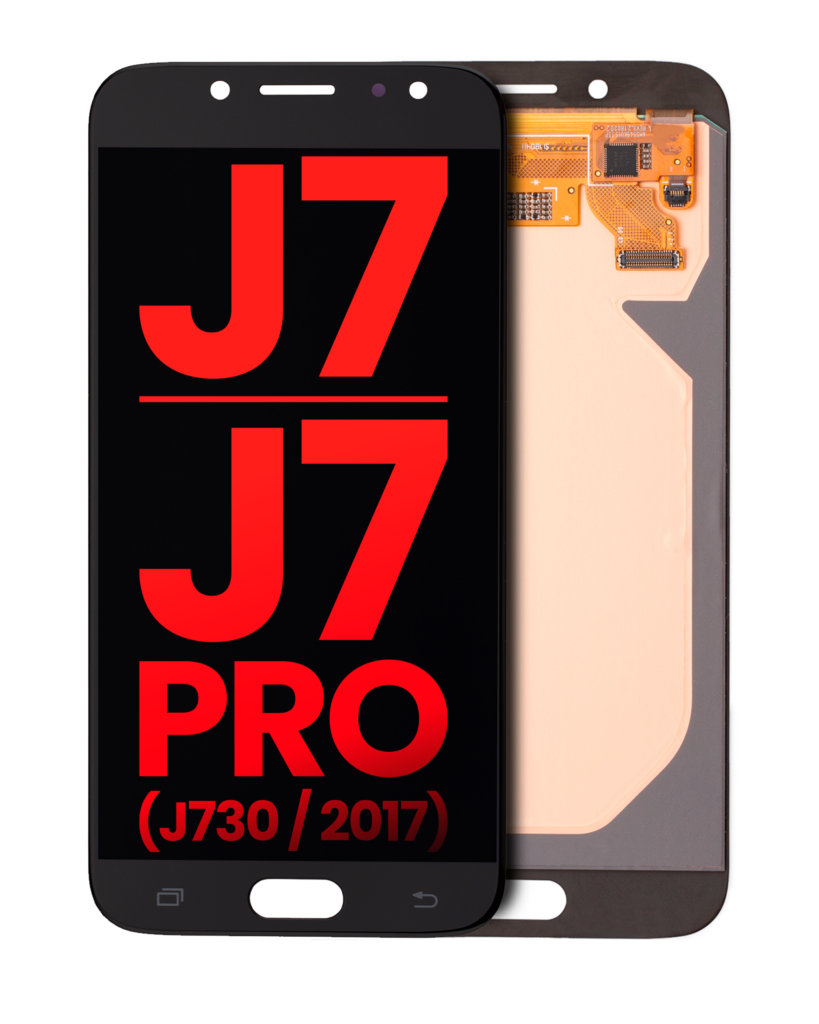 OLED Assembly Without Frame For Samsung Galaxy J7 / J7 Pro (J730 / 2017) (Aftermarket Plus) (Black)