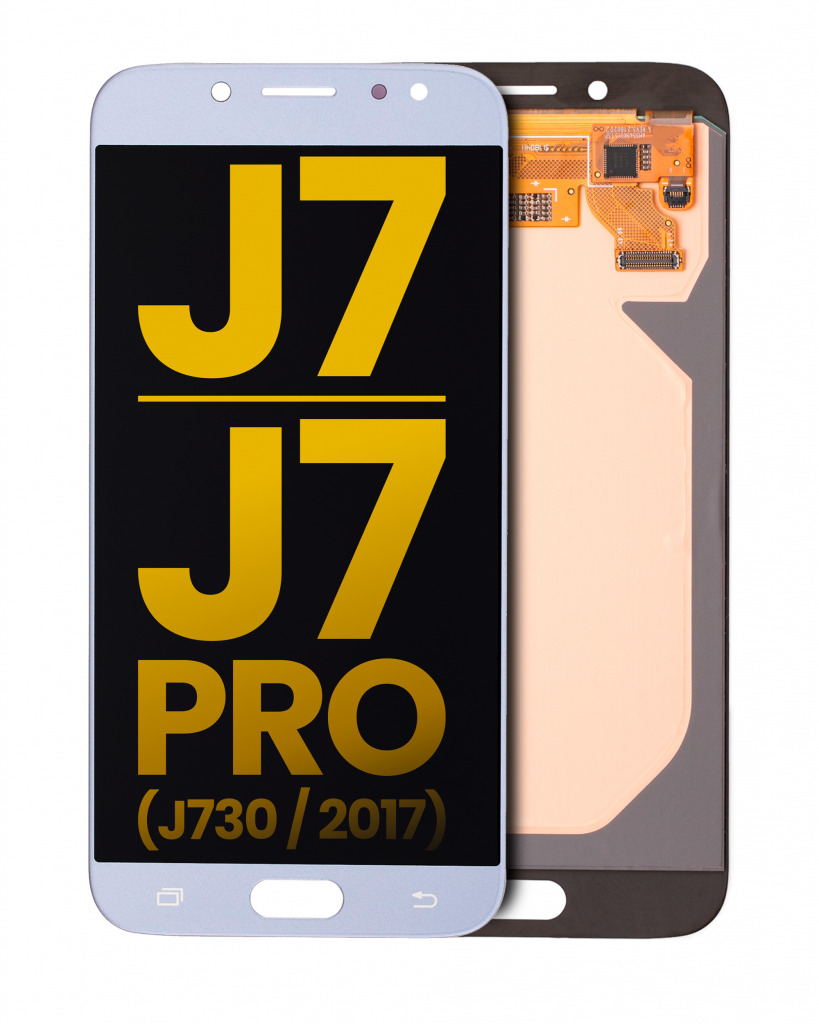 OLED Assembly Without Frame For Samsung Galaxy J7 / J7 Pro (J730 / 2017) (Refurbished) (Blue / Gray)