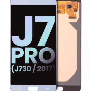 LCD Assembly Without Frame For Samsung Galaxy J7 Pro (J730 / 2017) (Service Pack) (Silver)