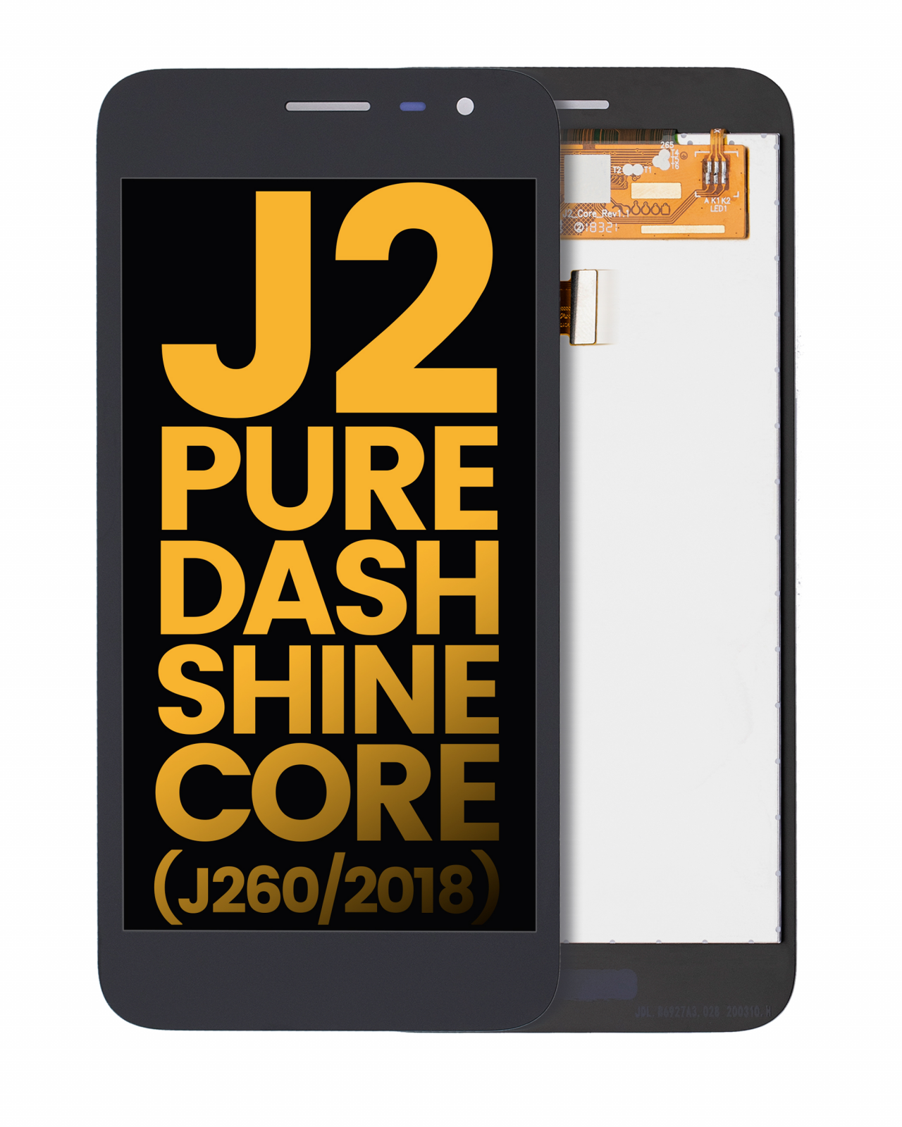 LCD Assembly Without Frame For Samsung Galaxy J2 Pure / Dash / Shine / Core (J260 / 2018) (Refurbished) (All Colors)