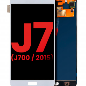 OLED Assembly Without Frame For Samsung Galaxy J7 (J700 / 2015) (Aftermarket Plus) (White)