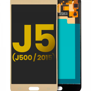 OLED Assembly Without Frame For Samsung Galaxy J5 (J500 / 2015) (Refurbished) (Gold)
