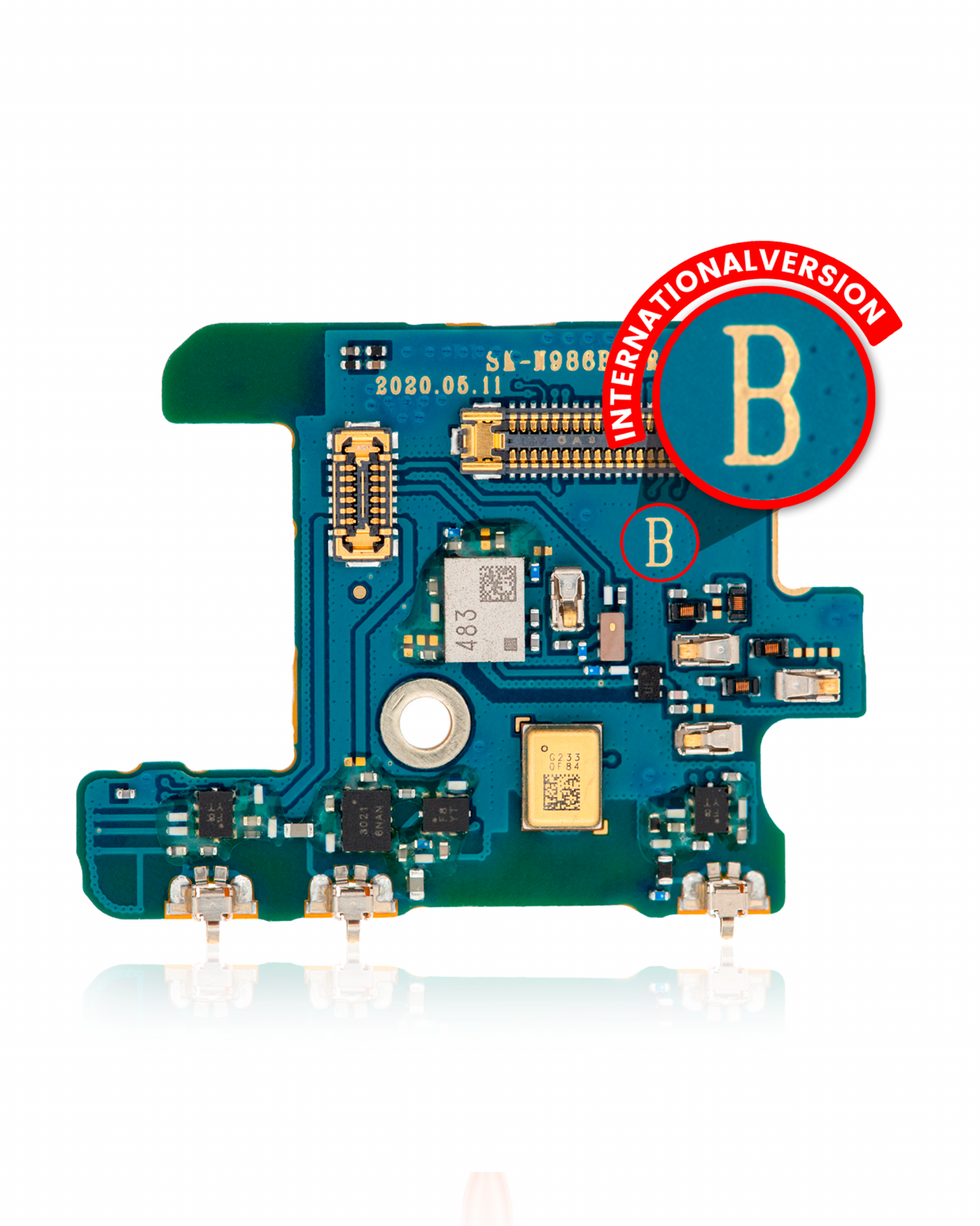 Microphone PCB Board For Samsung Galaxy Note 20 Ultra 5G (International Version)