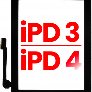Digitizer For iPad 3 / iPad 4 (Home Button Pre-Installed For iPad 4) (Aftermarket Plus) (Black)