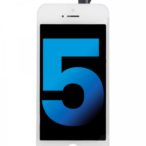 LCD Assembly For iPhone 5 (Aftermarket) (White)