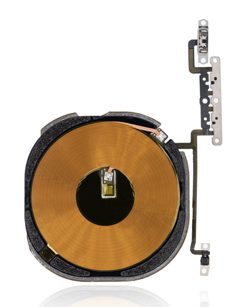Wireless NFC Charging Flex Cable With Power & Volume Flex Pre-Installed For iPhone XS