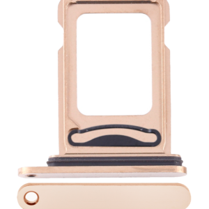 Dual Sim Card Tray For iPhone 12 Pro / 12 Pro Max (Gold)