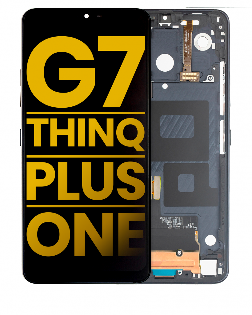 LCD Assembly With Frame For LG G7 ThinQ / G7 Plus / G7 One (Refurbished) (Black)