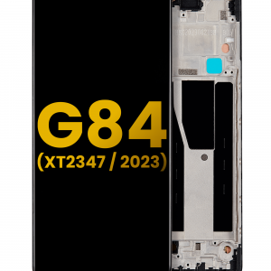 OLED Assembly With Frame For Motorola Moto G84 (XT2347 / 2023) (Refurbished) (All Colors)