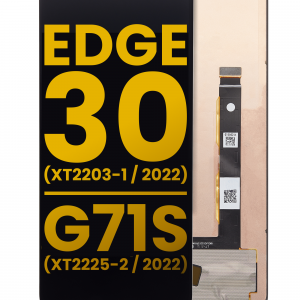 OLED Assembly Without Frame For Motorola Edge 30 (XT2203 / 2022) / Moto G71S (XT2225-2 / 2022) (Refurbished) (All Colors)