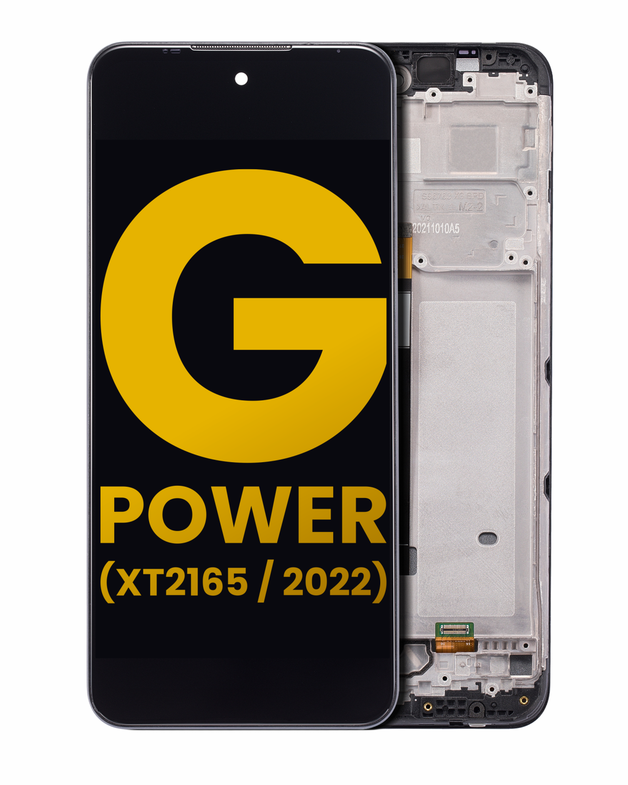 LCD Assembly With Frame For Motorola Moto G Power (XT2165 / 2022) (Refurbished) (All Colors)