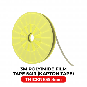 Heat Resistant Kapton Polyimide Tape (8MM x 33M) (3M Model # 5413)