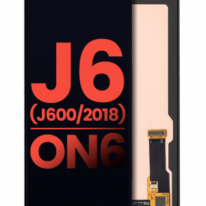 OLED Assembly Without Frame For Samsung Galaxy J6 / On6 (J600 / 2018) (Aftermarket Plus) (Black)