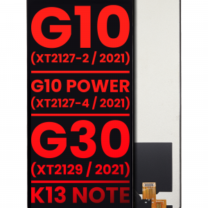 LCD Assembly Without Frame For Motorola Moto G10 (XT2127-2 / 2021) / G10 Power (XT2127-4 / 2021) / G30 (XT2129 / 2021) / Lenovo K13 Note (Aftermarket Plus) (All Colors)