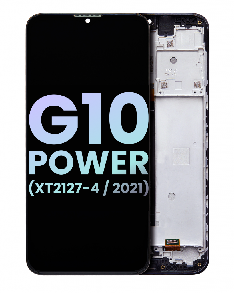 LCD Assembly With Frame For Motorola Moto G10 Power (XT2127-4 / 2021) (Genuine OEM) (All Color)