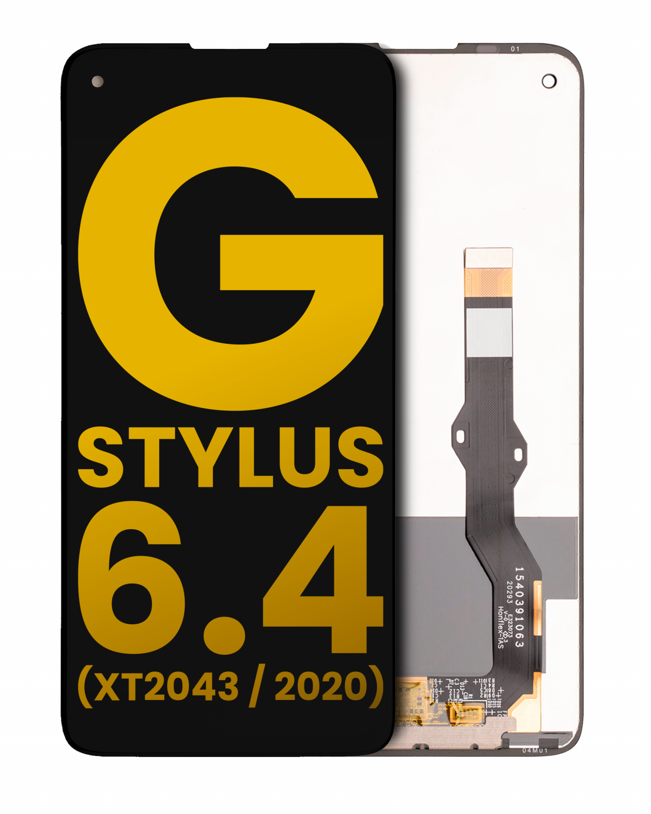 LCD Assembly Without Frame For Motorola Moto G Stylus 6.4" (XT2043 / 2020) (Refurbished) (All Colors)