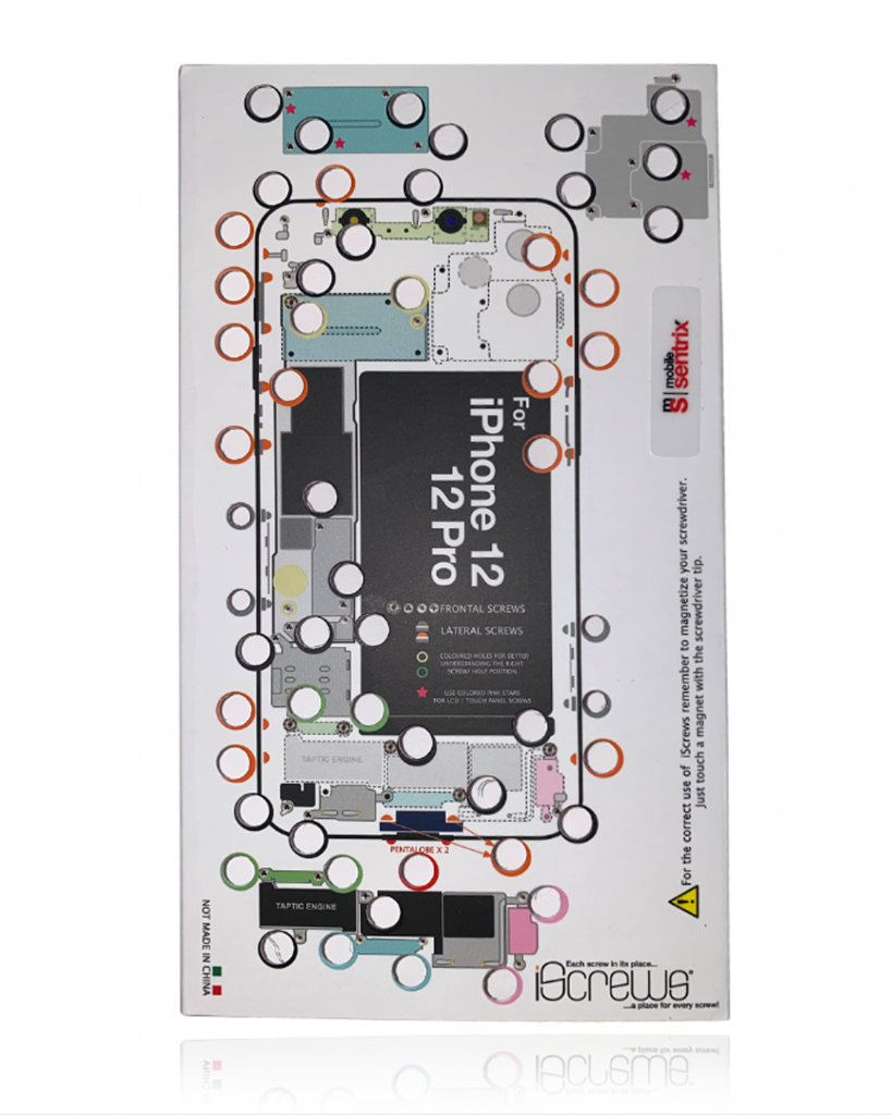 iScrews Position Mat For iPhone 12 / 12 Pro (dottorpod)