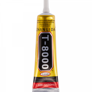 Multi-Purpose Glue Adhesive T8000 (50ml / Clear) (Zhanlida)