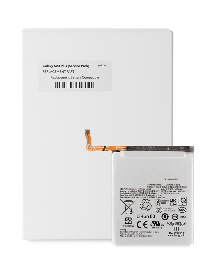 Replacement Battery For Samsung Galaxy S23 Plus (Service Pack)