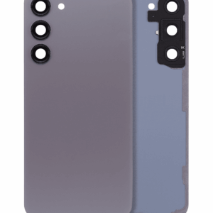 Back Cover Glass With Camera Lens For Samsung Galaxy S23 Plus (Service Pack) (Graphite)