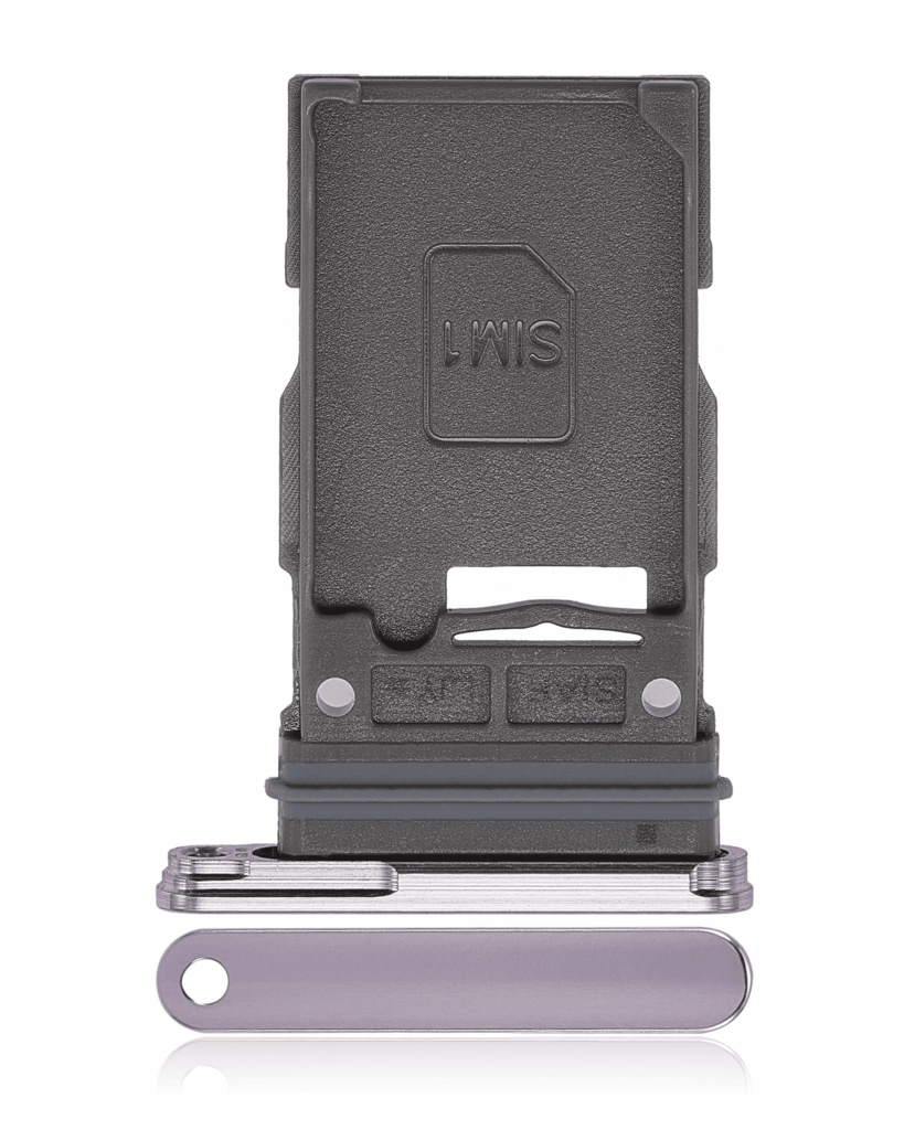 Single Sim Card Tray For Samsung Galaxy S23 5G / S23 Plus 5G (Lavender)