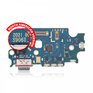 Charging Port Board With Sim Card Reader For Samsung Galaxy S22 Plus 5G (S906U) (US Version) (Premium)