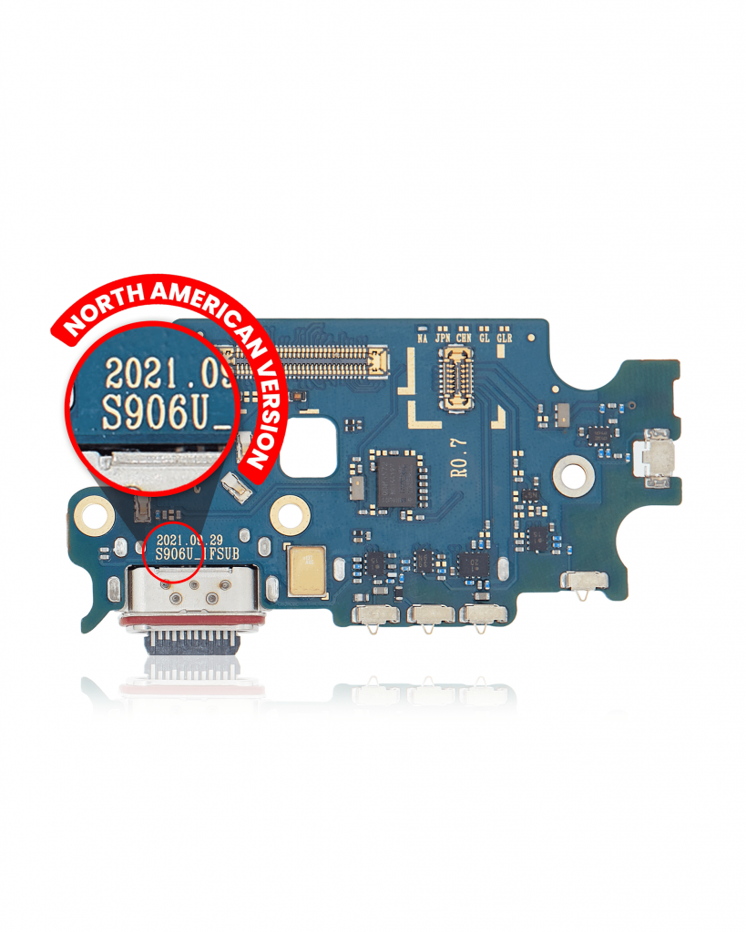 Charging Port Board With Sim Card Reader For Samsung Galaxy S22 Plus 5G (S906U) (US Version) (Premium)